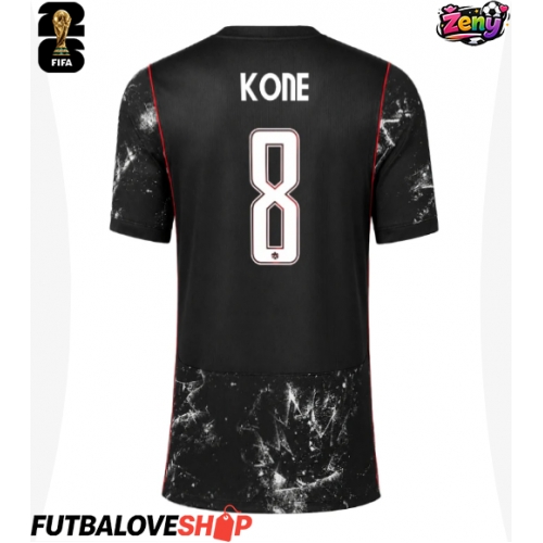 Dres Kanada Ismael Kone #8 Preč pre Ženy MS 2026 Krátky Rukáv